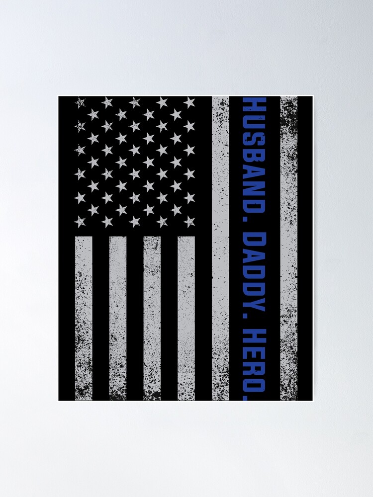 Thin Blue Line Flag T Shirts Dad Police Gifts Father's Day Thin Blue Line Flag T Shirts Dad Police Gifts Father's Day