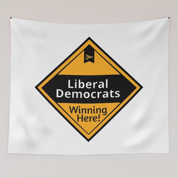 Item preview, Liberal Democrats Winning Here Lib Dems Party European Elections EU designed and sold by mamazita.