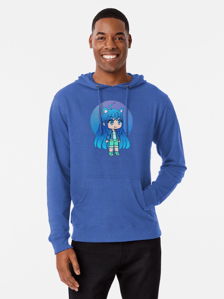 girls aqua hoodie