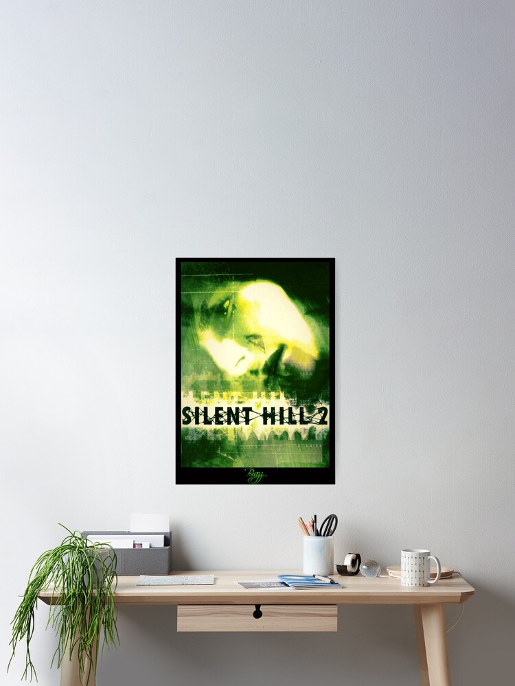 Thumbnail 2 of 3, Poster, Silent Hill 2 - Ps2 Original Box Art (Green Cover) (No Neon) designed and sold by lilflipjimmy.