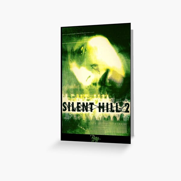 Silent Hill 2 - Ps2 Original Box Art (Green Cover) (Neon) Poster