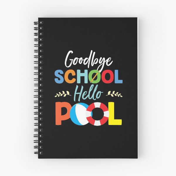 Item preview, Goodbye School Hello Pool Summer Vacation Beach designed and sold by haselshirt.