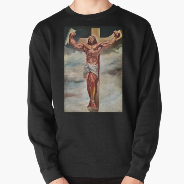 Musculo jesucristo Sudadera sin capucha