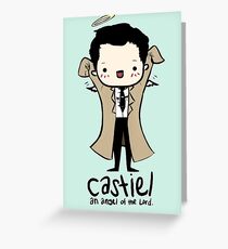 Castiel - Angel of the Lord Greeting Card