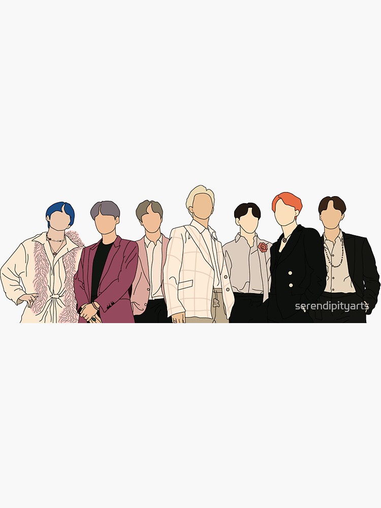 BTS Boy With Luv by serendipityarts