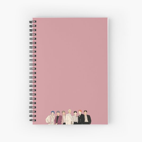 BTS Boy With Luv Spiral Notebook