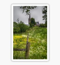 Highland Countryside Sticker