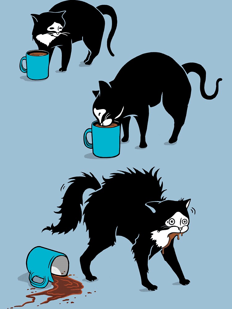 Coffee Cat by BootsBoots