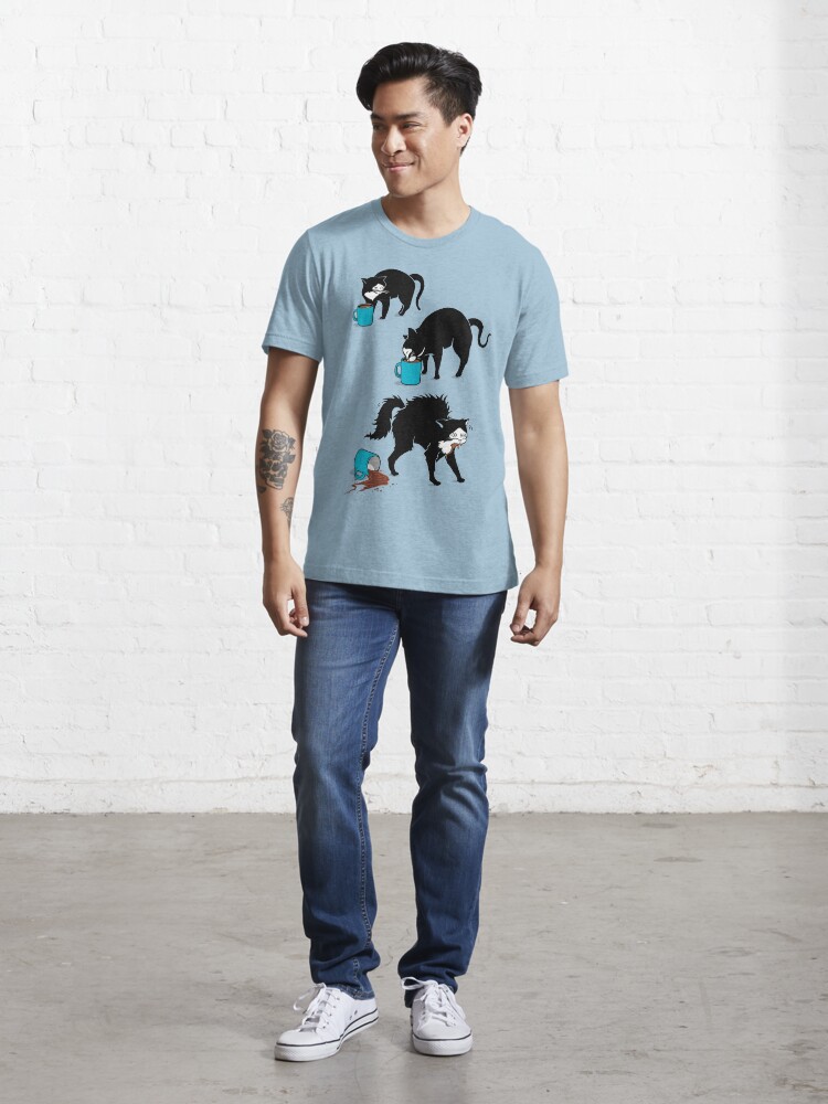 Alternate view of Coffee Cat Essential T-Shirt