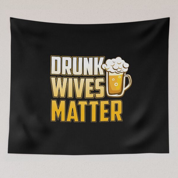 Item preview, Funny drunk wives matter product - perfect gift designed and sold by Pummli.