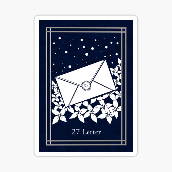 Item preview, Blue Night Lenormand: letter designed and sold by Adriana Juarez.