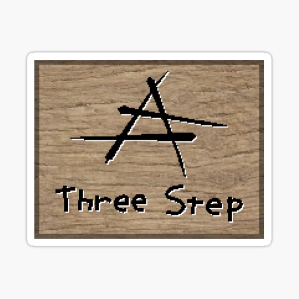 ThreeStep Sticker