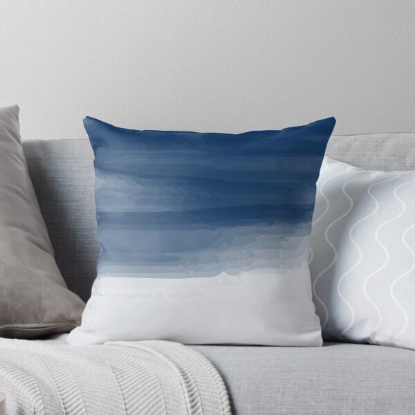 Item preview, Blue abstract brush strokes pattern designed and sold by Kirill Berbetch.