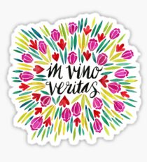 In Vino Veritas Sticker