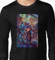 GYMPIE MUSTER-COLLECTION- RICHARD CLAPTON and CHAIN Long Sleeve T-Shirt