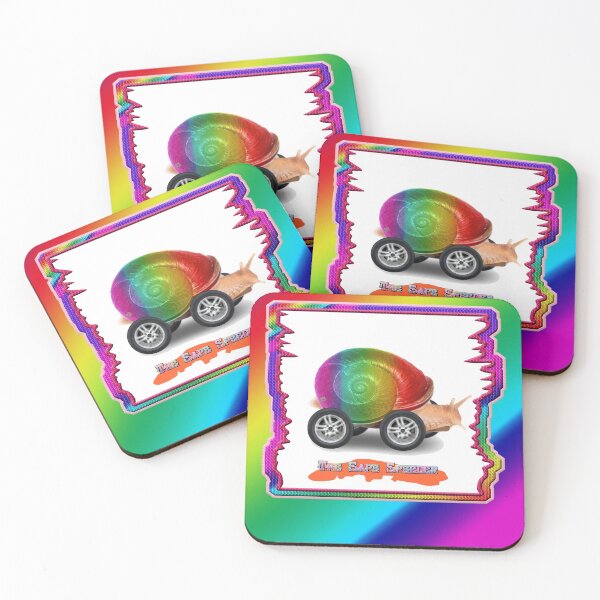 Item preview, The Safe Speeder - Rainbow Fun Toy Snail For Kids (By ACCI) designed and sold by VanyssaGraphics.