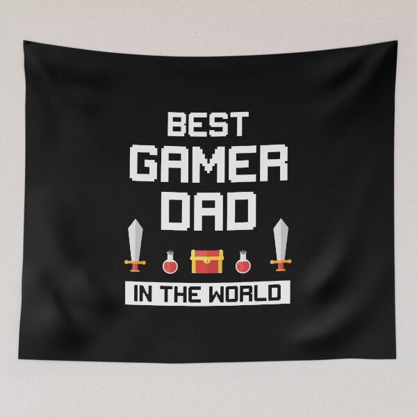 Item preview, Funny Gamer Daddy prints - Best gamer dad in the world designed and sold by Pummli.