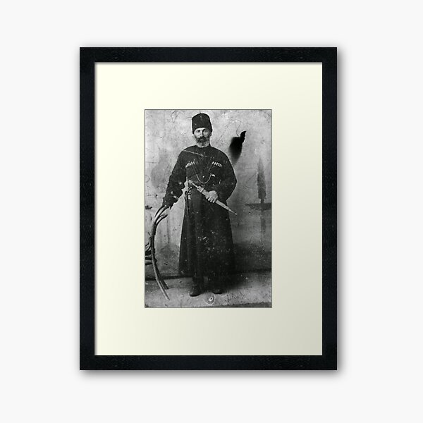Балкар. 1900-е  Framed Art Print