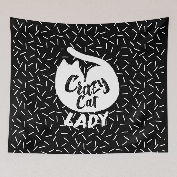 Item preview, Crazy Cat Lady designed and sold by LonelyBunny.