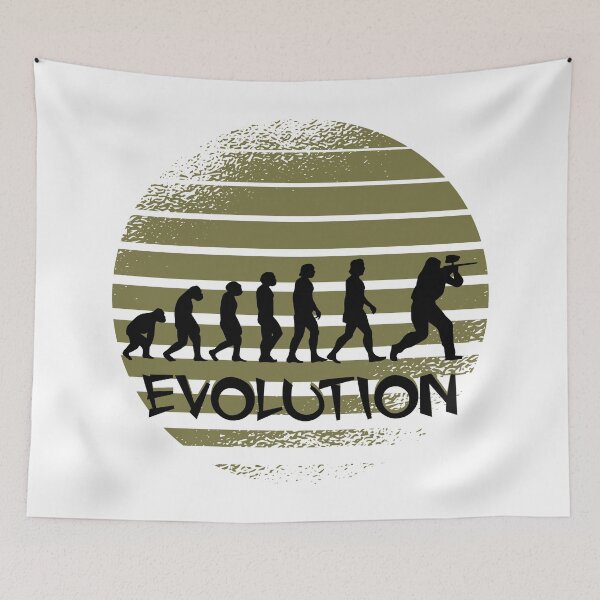 Item preview, Paintball Evolution T-Shirt designed and sold by emphatic.