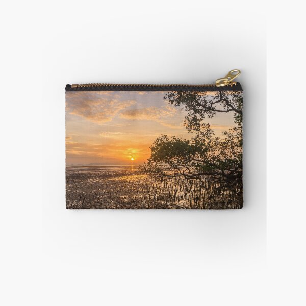 Item preview, Sunrise over mudflats designed and sold by Kevin Hellon.