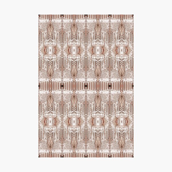Pattern design art decoration #Ornate #Abstract #Fashion #Antique, textile, repetition Photographic Print