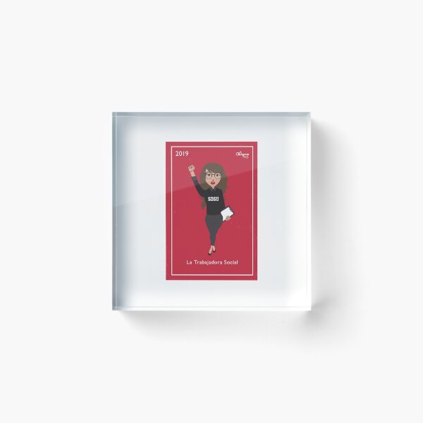 Item preview, La Trabajadora Social designed and sold by Viridiana Osio.