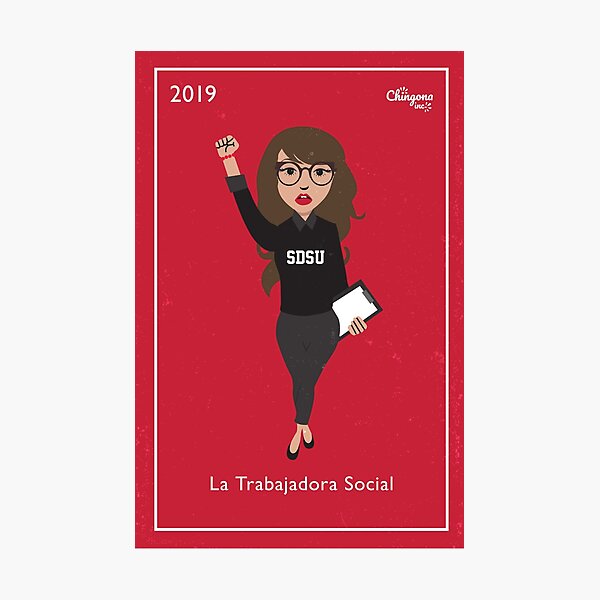 Item preview, La Trabajadora Social designed and sold by Viridiana Osio.