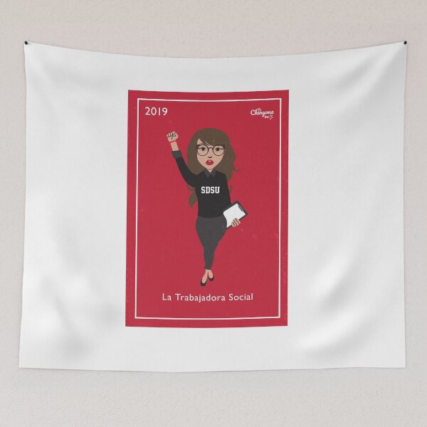 Item preview, La Trabajadora Social designed and sold by Viridiana Osio.