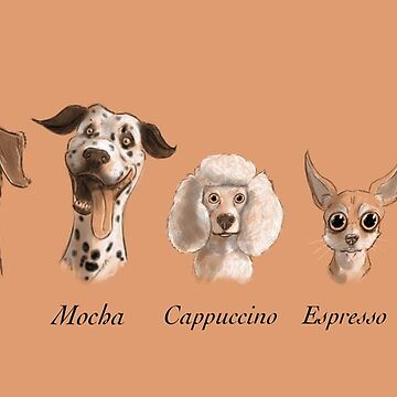 Artwork thumbnail, Coffee Dogs (Tan) by Kieran Madden