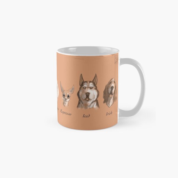 Coffee Dogs (Tan) Classic Mug