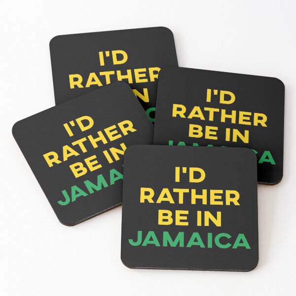 Item preview, I'd Rather Be in Jamaica designed and sold by teesaurus.