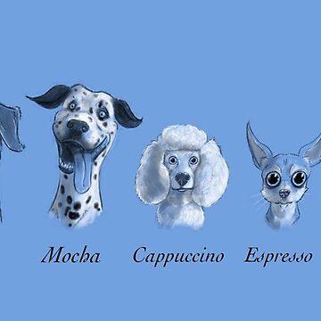 Artwork thumbnail, Coffee Dogs (Blue) by Kieran Madden