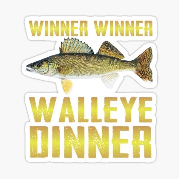 Download Boat Walleye Stickers | Redbubble