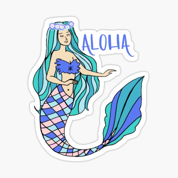 Aloha Babe - A - Rito Sticker