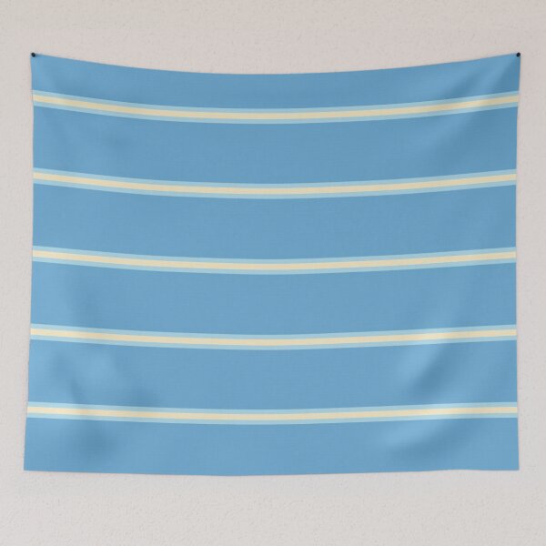 Item preview, Blue Beach Stripes  designed and sold by Poetic Patterns Studio.
