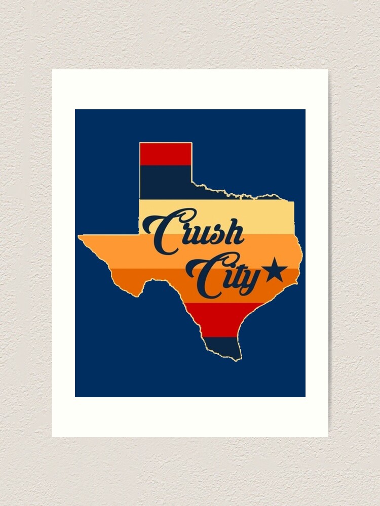 Atuve Retro Houston Astros Logo Parody for Fans Vintage Retro Tequila  Sunrise Throwback Style Photographic Print for Sale by WilsonReserve