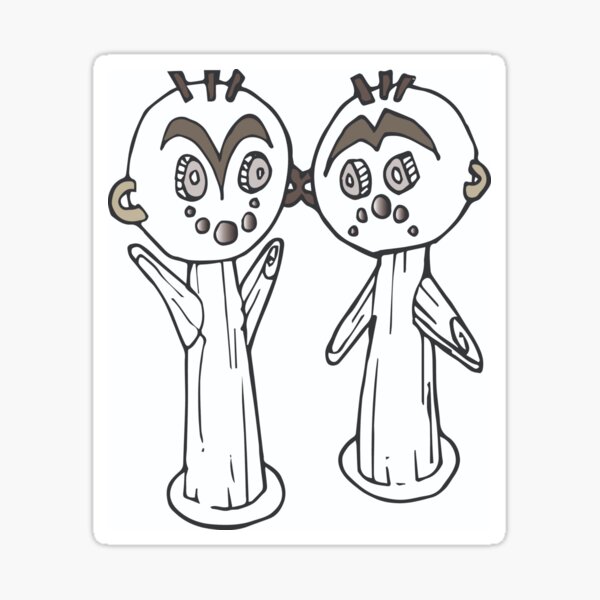 Balance to Life figures Sticker