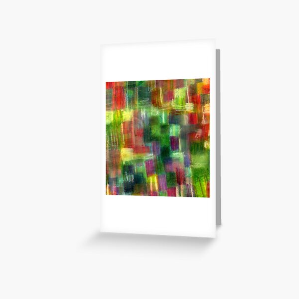 squares 4 Greeting Card