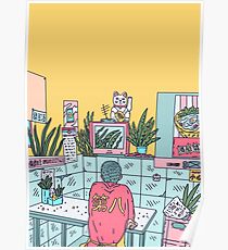 Neon Asia Poster