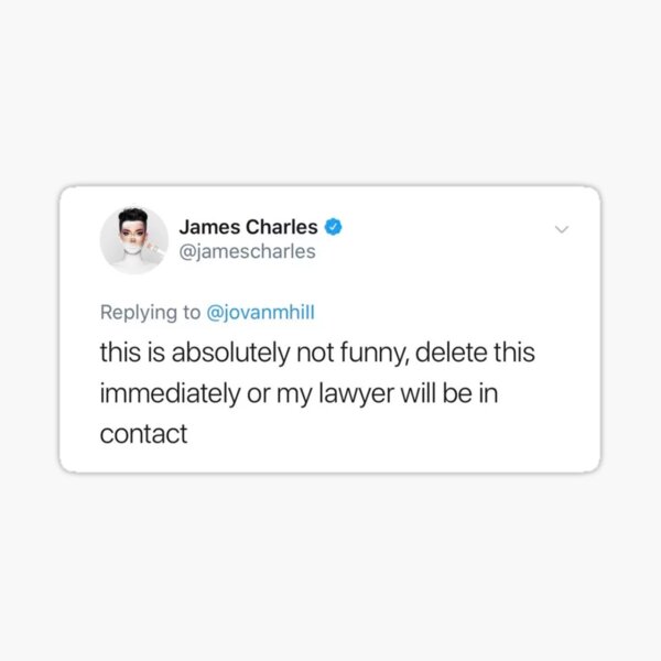 My Lawyer Will Be In Contact Sticker By Chickenmcsarah Redbubble