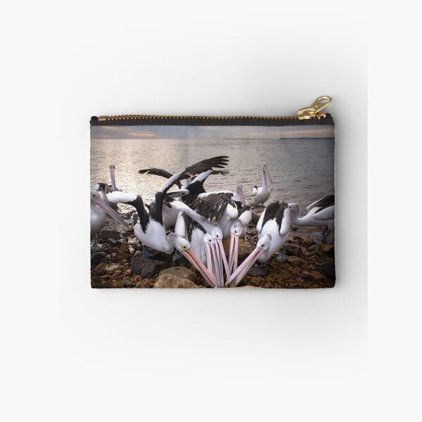 Item preview, Seafood Feast - Australian Pelicans designed and sold by Barbara Burkhardt.