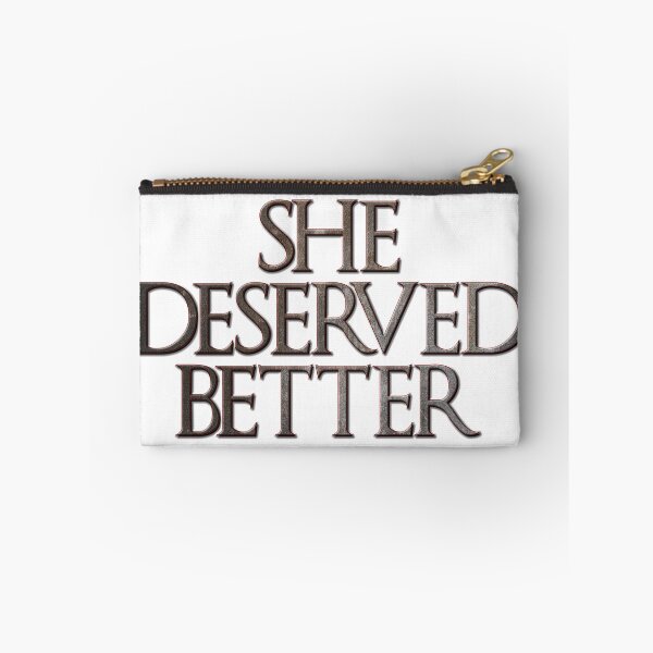 Item preview, She Deserved Better (White) designed and sold by myheadisaprison.