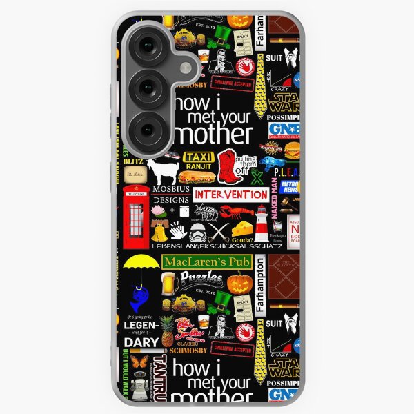 Item preview, How i Met Your Mother Collage Poster Iconographic - Infographic designed and sold by Della97.