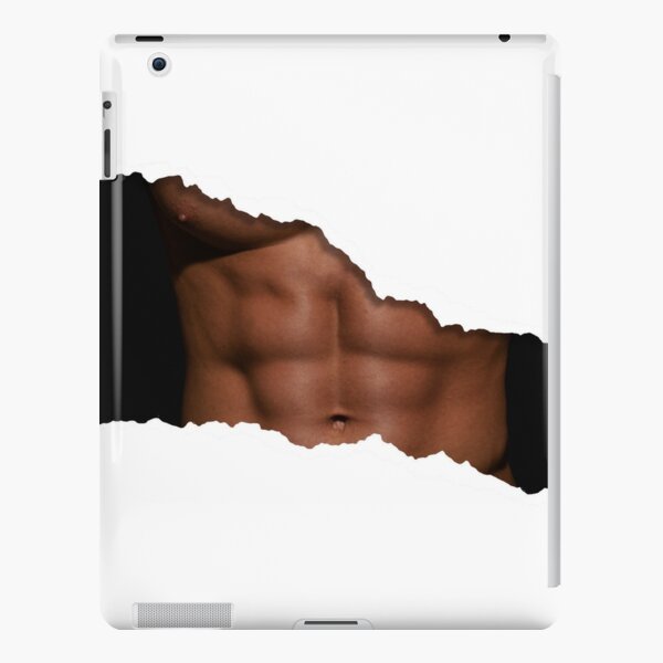 Sexy Body Art for Men - Naughty Abs Design iPad Snap Case