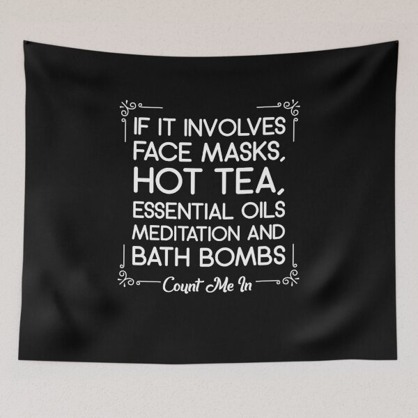 Item preview, If it involves face masks, hot tea designed and sold by Mad Over Store.