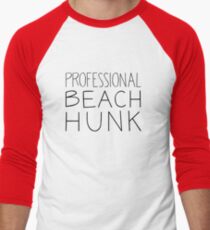 Beach Hunk Men's Baseball ¾ T-Shirt