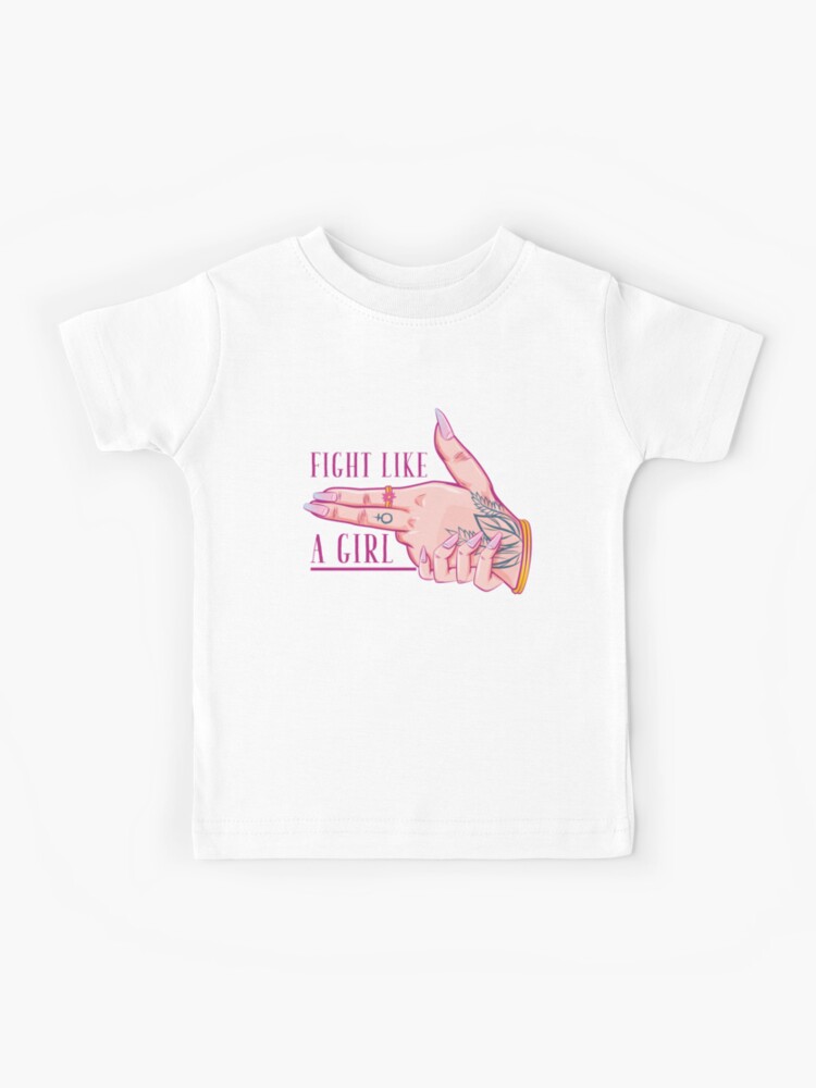 Camiseta para niños «Feminismo Luchar como una niña de mujer» alexngn | Redbubble