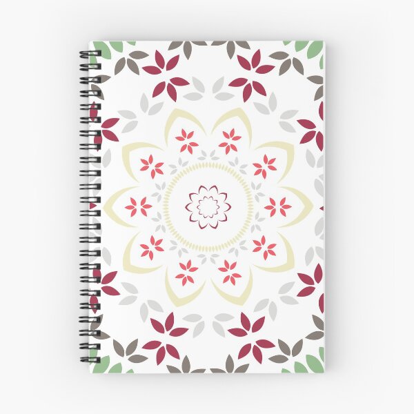 Item preview, Leaf and floral radial Mandala designed and sold by Shawlin Islam.