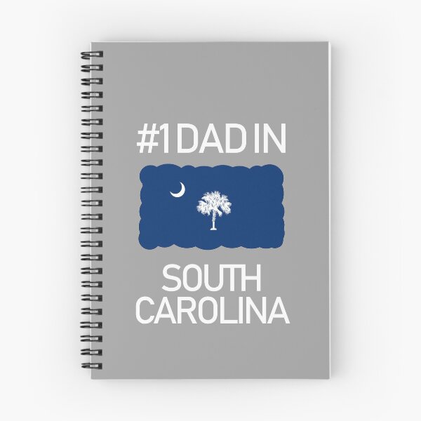 Item preview, South Carolina Number 1 Dad State Flag design designed and sold by GetItGiftIt.